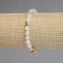 Onyx Bracelet with Smooth 6mm Beads, 18 cm, Stretch